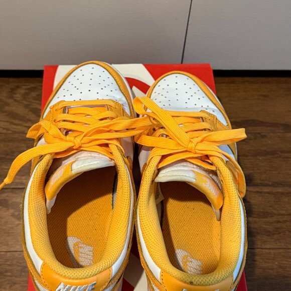 Nike Women's Sneakers - Yellow and White - Picture 6 of 7